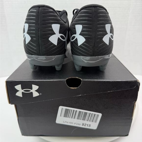 Under Armour Shadow Select 2 Men’s Size 10 Black Soccer Cleats Shoes 3027705-001 - Picture 7 of 10